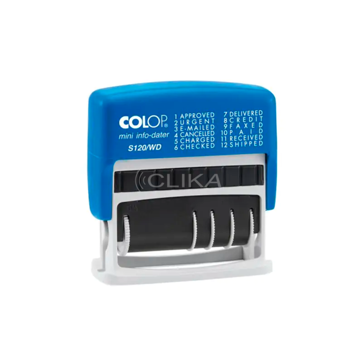 Carimbo Linha Printer Mini Datador S 120/WD Mini-Info Datador