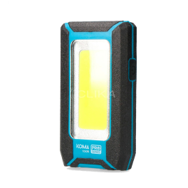 Lanterna profissional cob led 8W 500lm. Recarregável com usb. Com gancho + íman função power bank. Inclui cabo de carregamento
