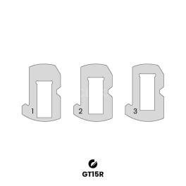 Lâminas para canhão – GT15R – Ignição