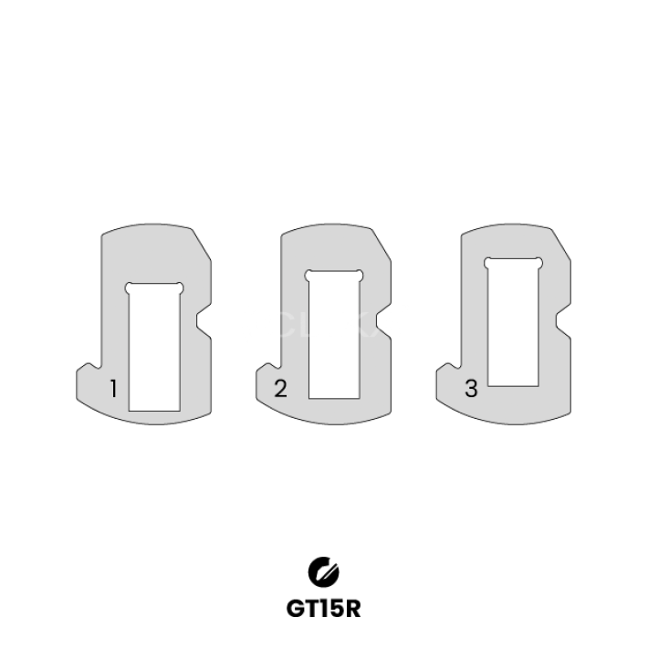 Lâminas para canhão – GT15R – Ignição