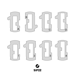 Lâminas para canhão – SIP22 – Portas Lâminas para canhão – SIP22 – Portas