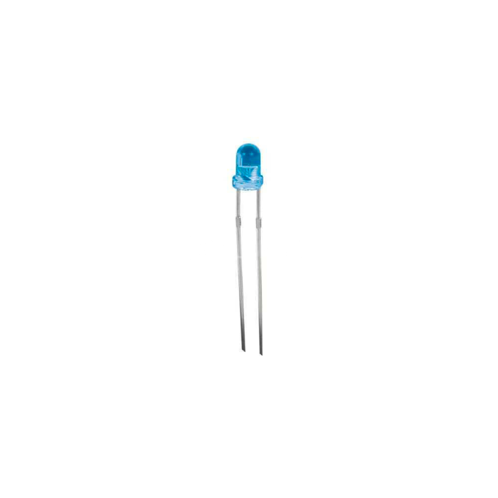 Conjunto de LED Azul 3mm - 30 Pcs – 3.2v