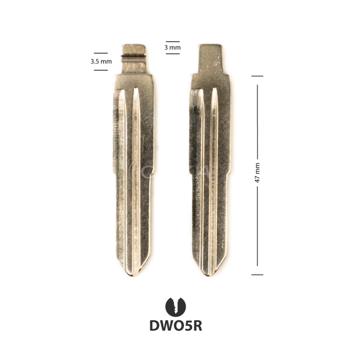 Lâmina para comando Retrátil KD/XH – DWO5R