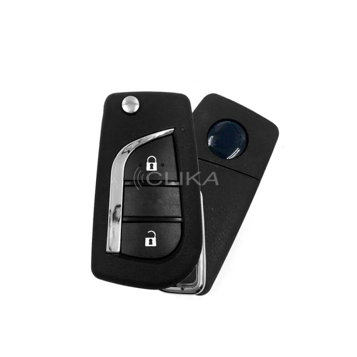 Comando auto multimarca sem chip – 2 botões