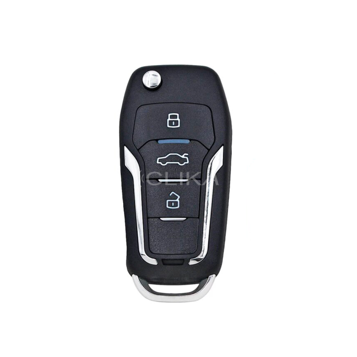 Comando auto multimarca com chip – 3 botões