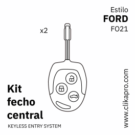 Kit Fecho central – Tipo FORD – FO21
