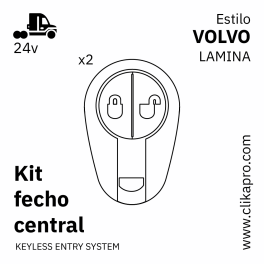 Kit Fecho central – Tipo Camião VOLVO – 24V