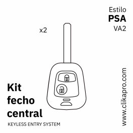 Kit Fecho central – Tipo PSA – VA2