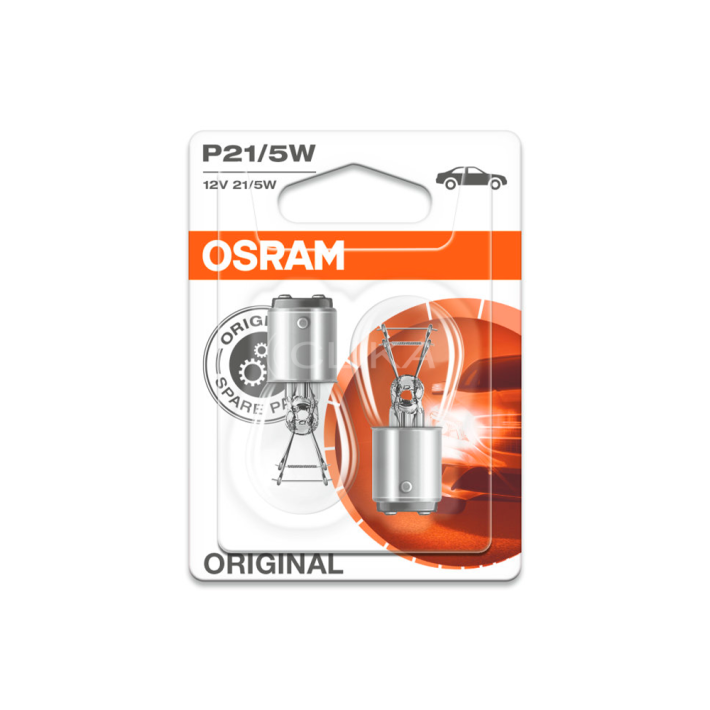 Pack 2 lâmpadas P21/5W 12V 21/5W