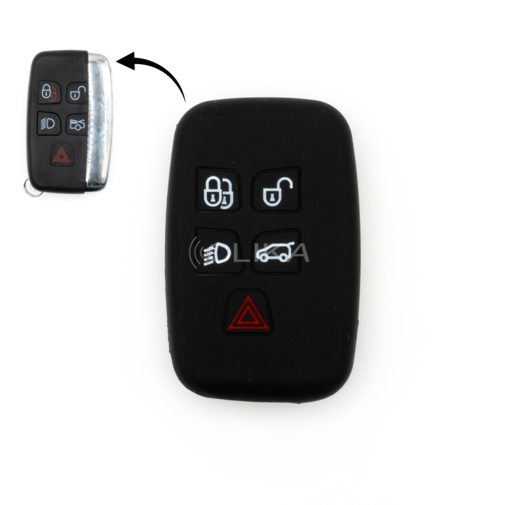 Capa Silicone Land Rover – 5 Botões