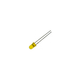 Led 3mm Alto Brilho Amarelo
