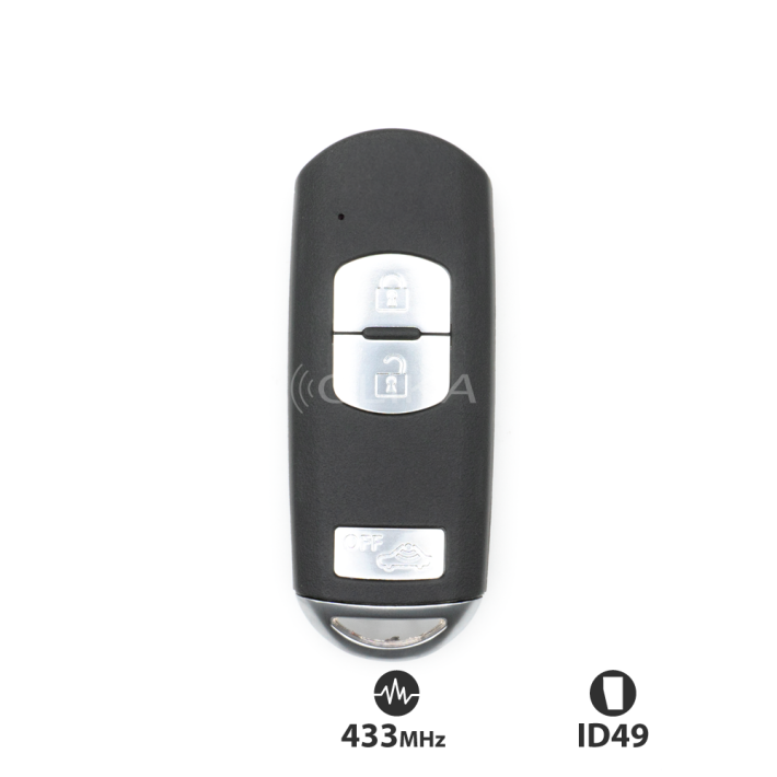 Comando MAZDA (Keyless/Mãos Livres) – 2+1 botões