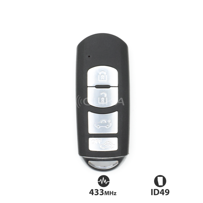 Comando MAZDA (Keyless/Mãos Livres) – 3+1 botões 