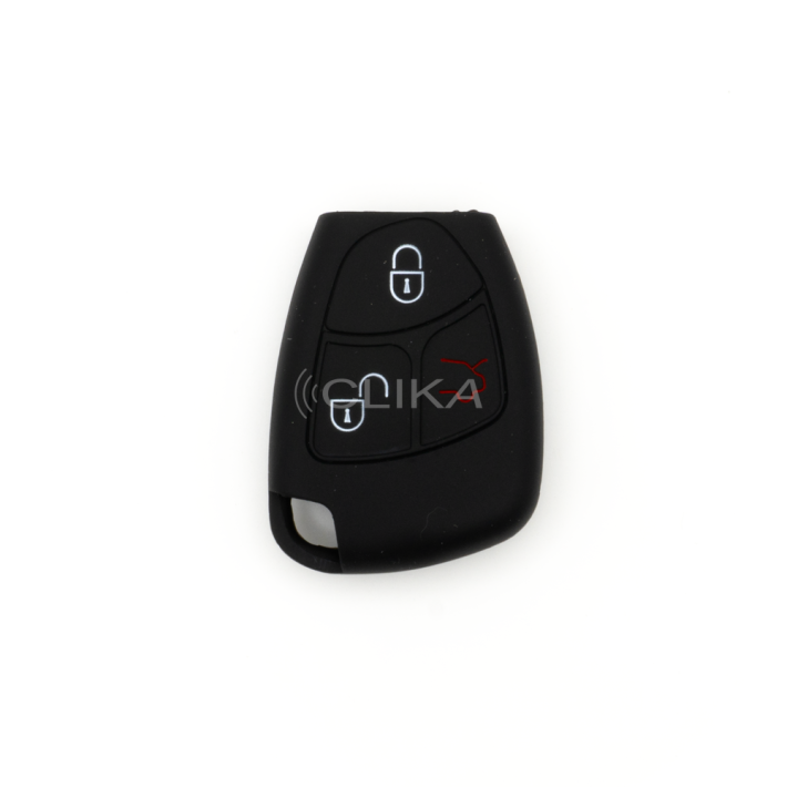 Capa Silicone Mercedes / Smart – 3 Botões