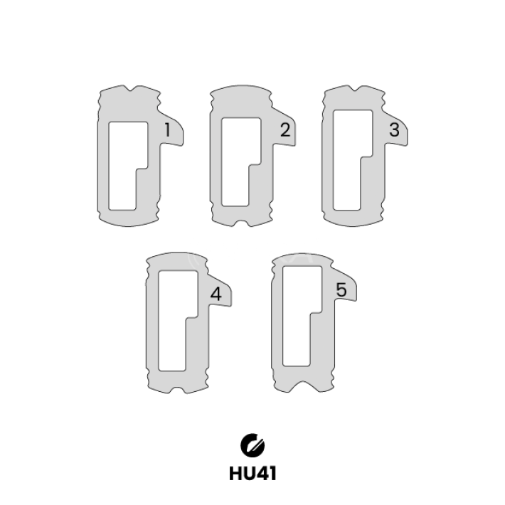 Lâminas para canhão – HU41 | HU64