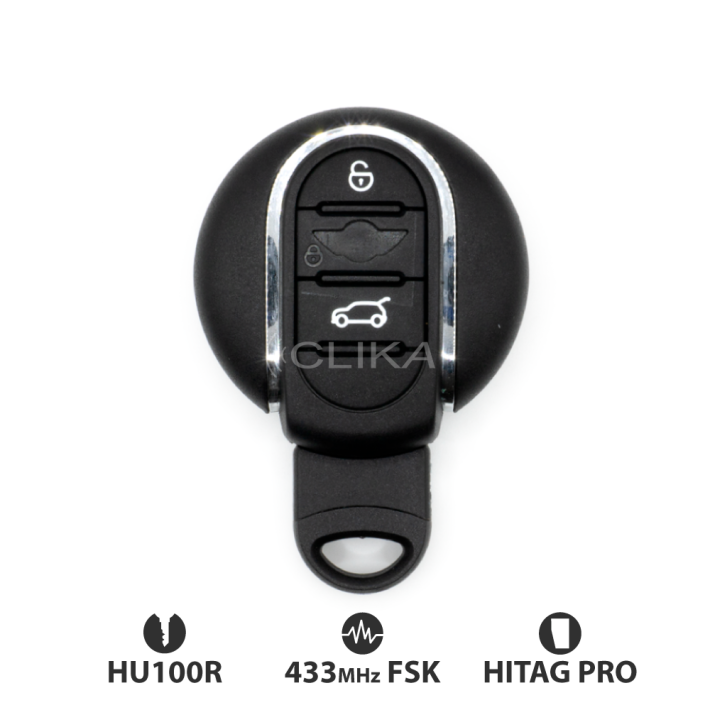 Comando MINI (Keyless/Mãos Livres) – 3 botões 