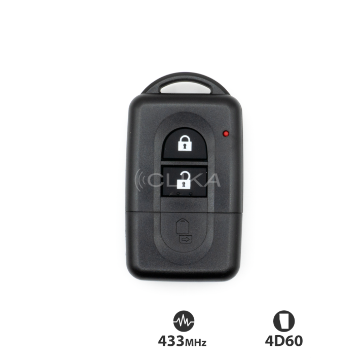 Comando NISSAN (Keyless/Mãos Livres) – 2 botões 4d60 