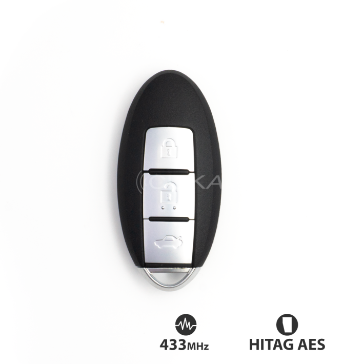 Comando NISSAN (Keyless/Mãos Livres) - Hitag  Comando NISSAN (Keyless/Mãos Livres) - Hitag