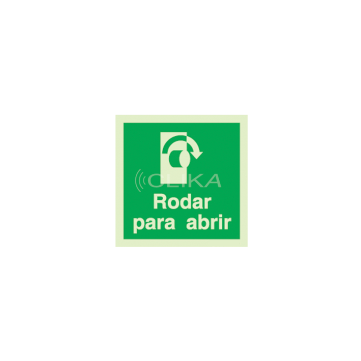 Sinal de rodar para direita para abrir - P 03 26