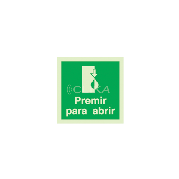 Sinal de premir para abrir - P 03 29