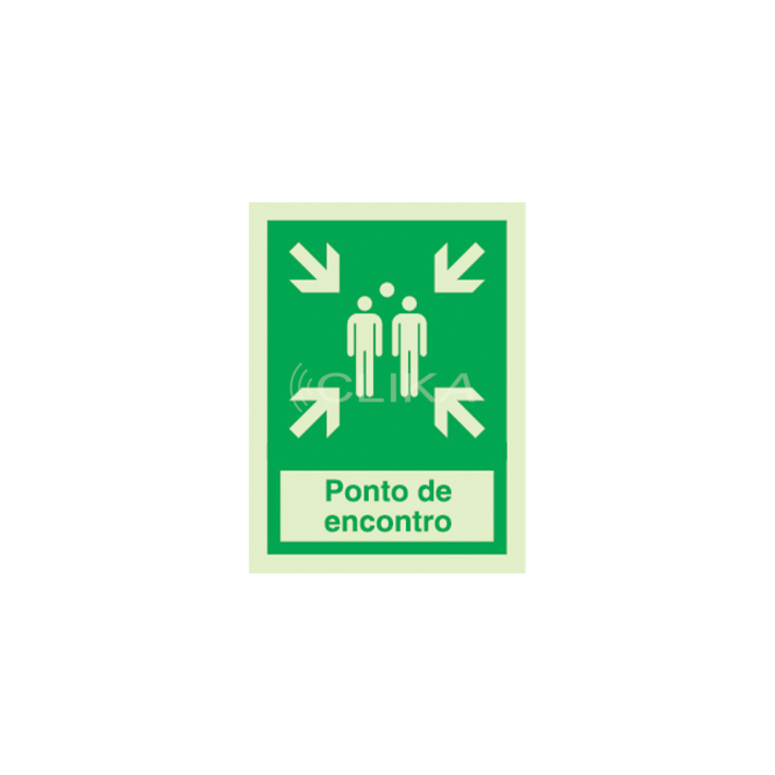 Sinal de ponto de encontro - P 03 92