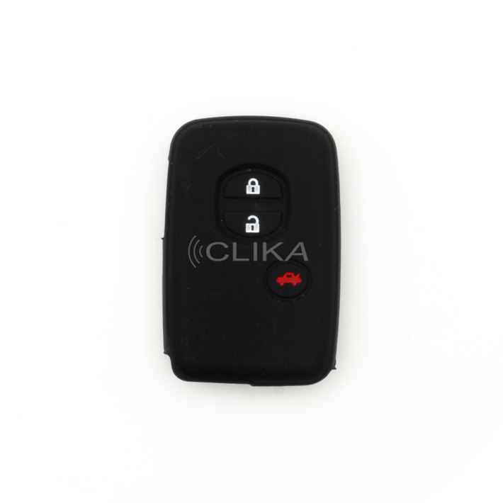 Capa Silicone Toyota – 3 Botões Rectan
