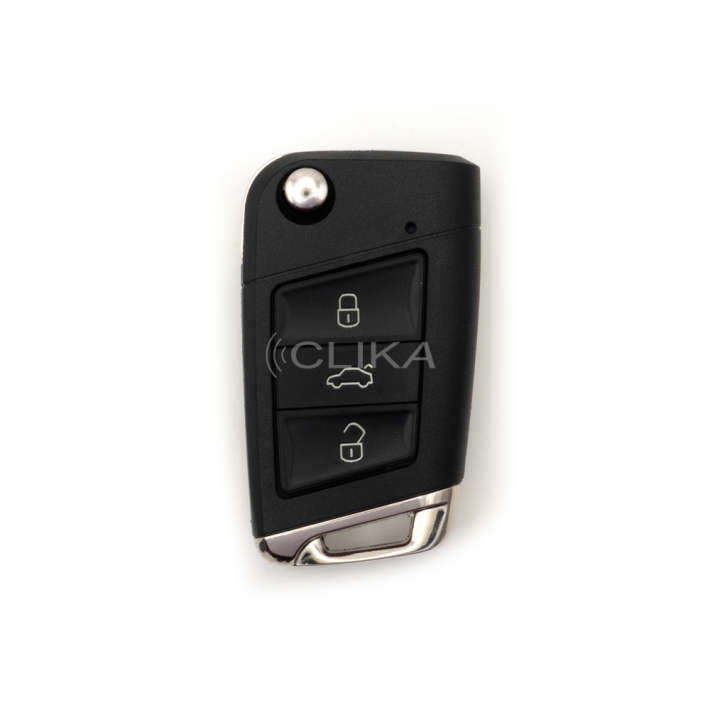 Caixa Comando VAG retrátil MQB – 3 Botões