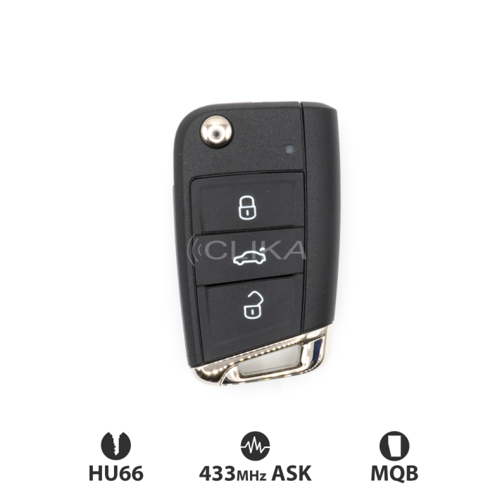 Comando VAG MQB HU66 (Keyless/Mãos Livres) Original