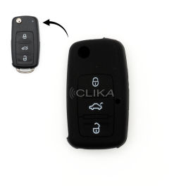 Capa Silicone VW – 3 Botões