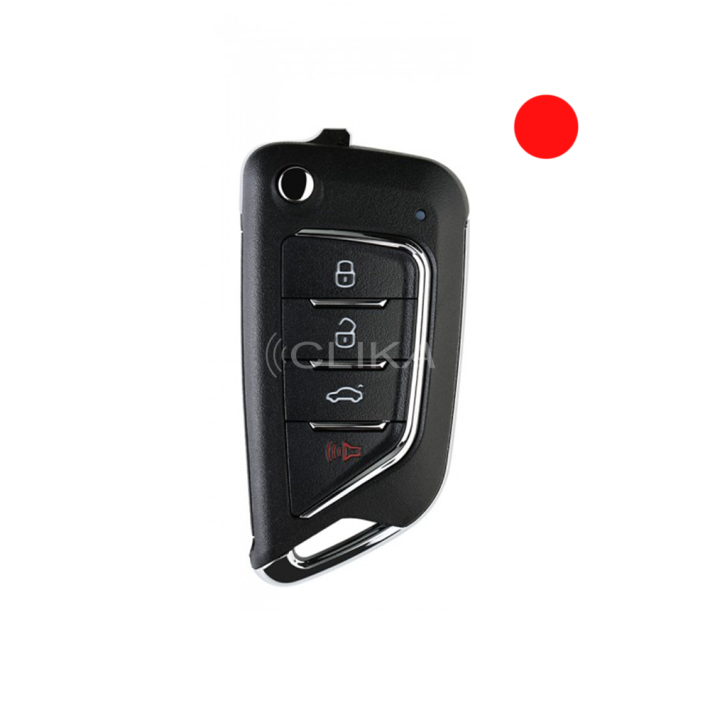 Comando auto XHORSE XKCD02EN – 4 Botões – Tipo Cadillac