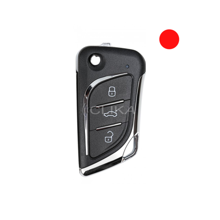 Comando auto XHORSE XKLKS0EN – 3 Botões – Tipo Lexus