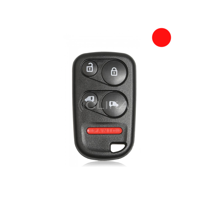 Comando auto XHORSE XKTO08EN – 4 Botões – Tipo Toyota